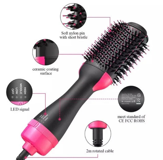 All-in-One Blowout Brush – Smooth & Add Volume