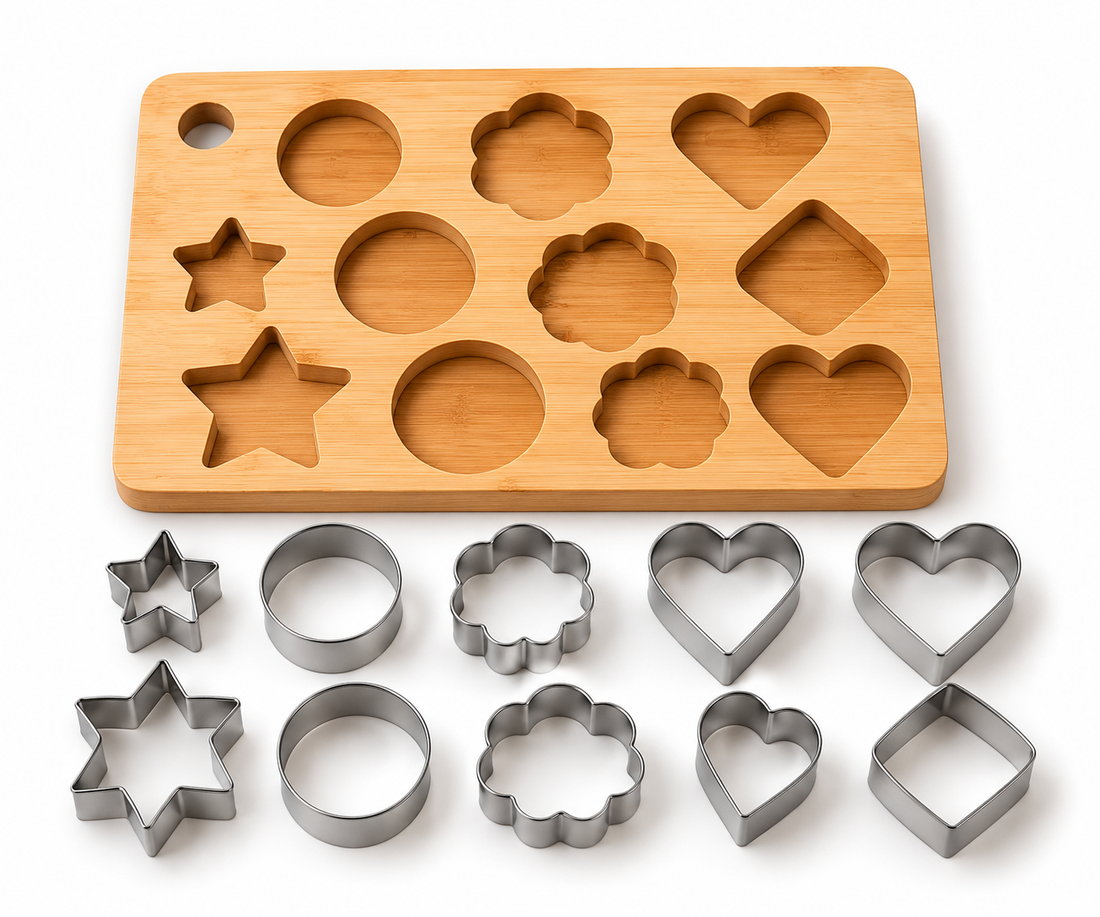 12Pcs Stainless Steel Cookie Cutter Set – Baking & Pastry Cutters – product image 4