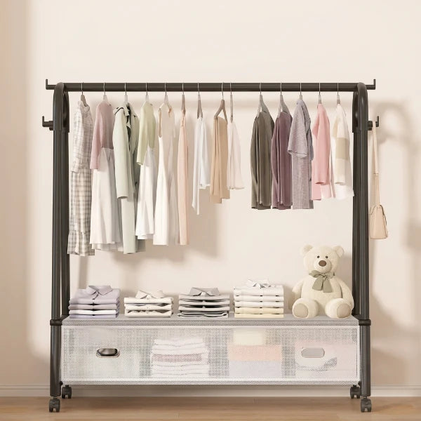 Portable Wardrobe & Clothes Drying Rack