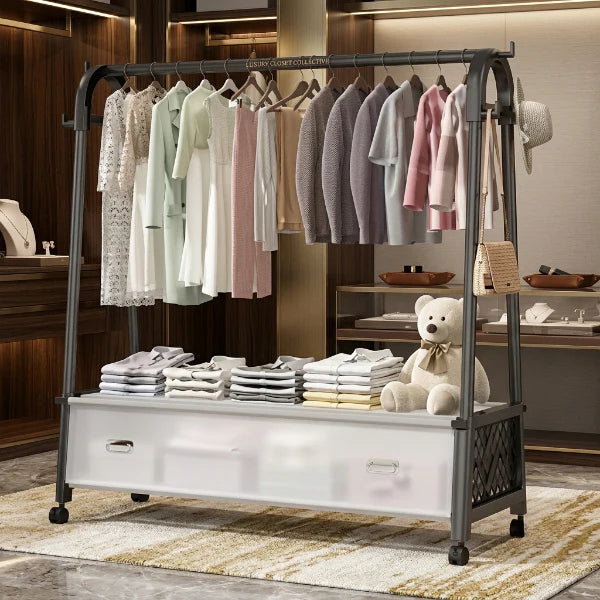 Portable Wardrobe & Clothes Drying Rack