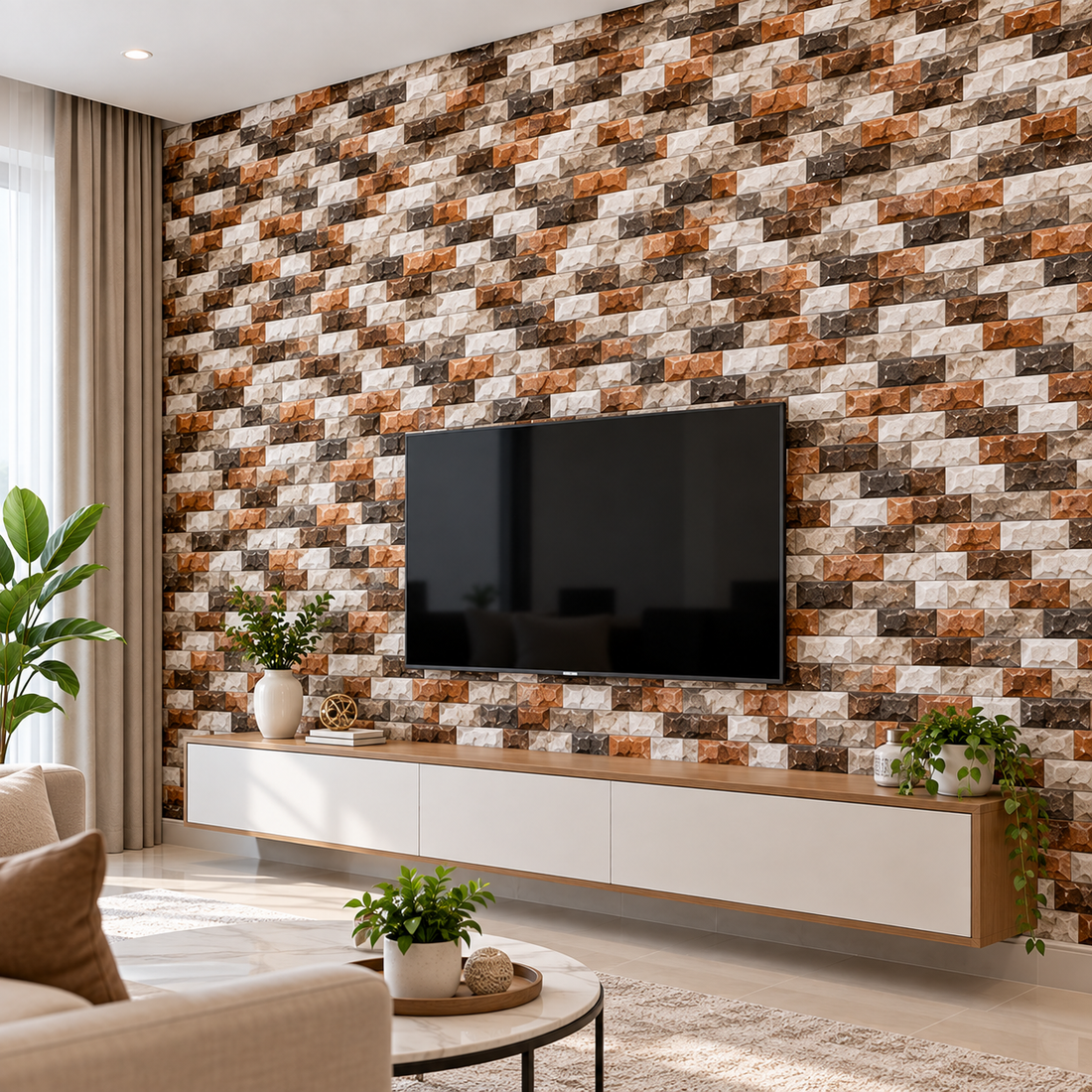 24Pcs Self-Adhesive Mosaic Tile Stickers - MARKAZX MART