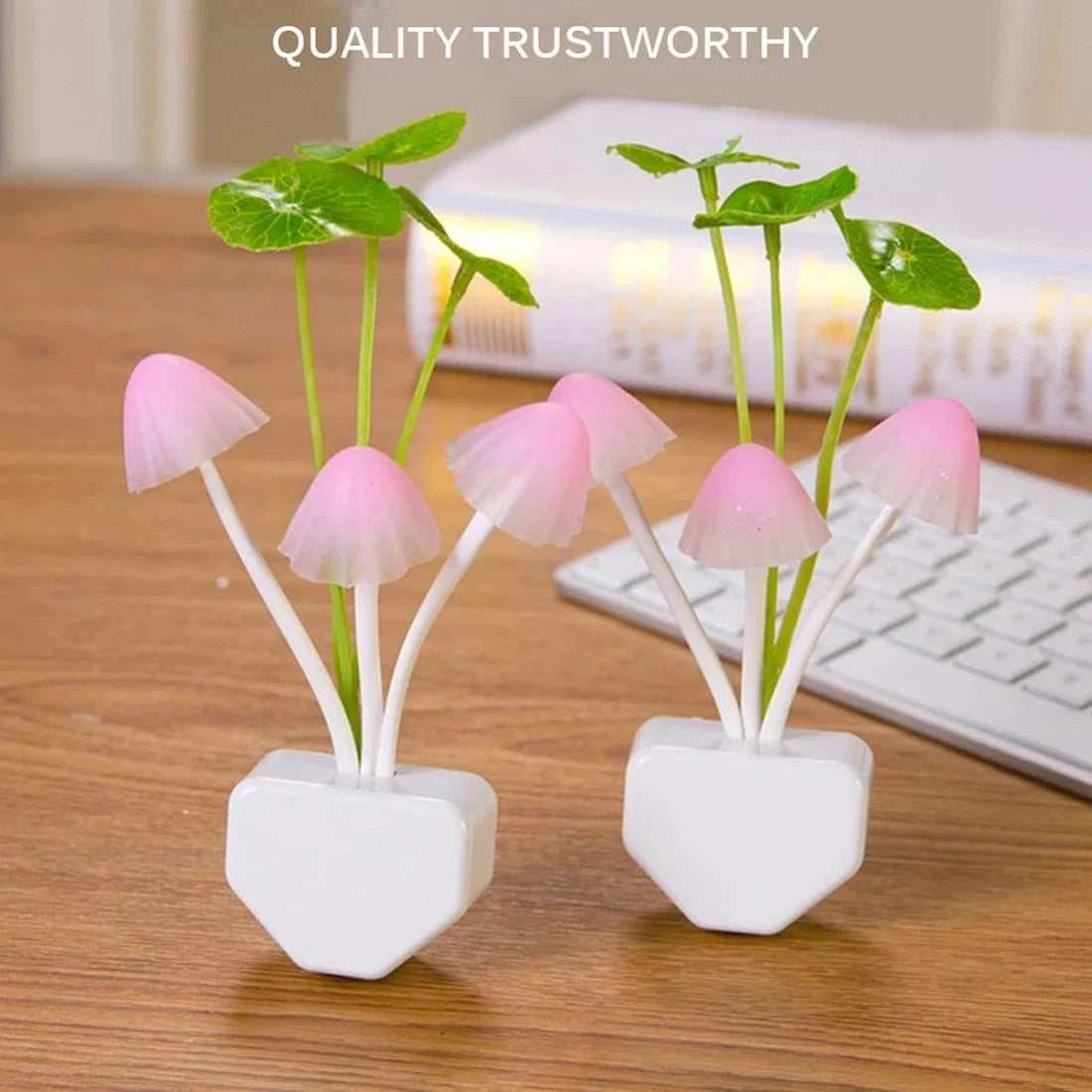 Mushroom LED Sensor Light Night Lamp - MARKAZX MART