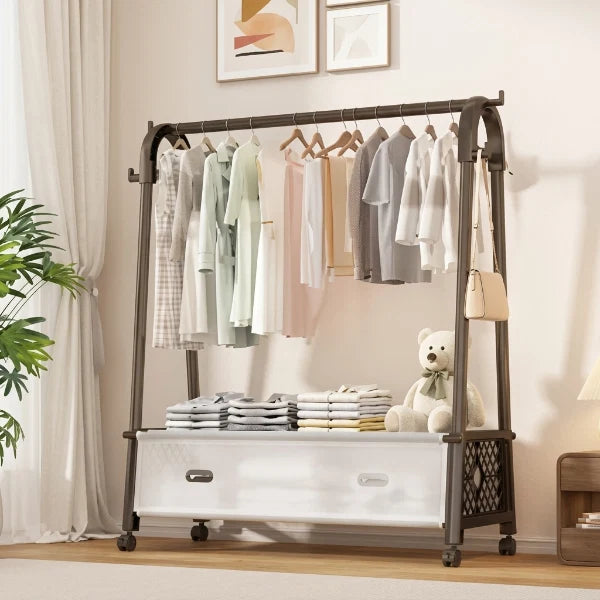 Portable Wardrobe & Clothes Drying Rack