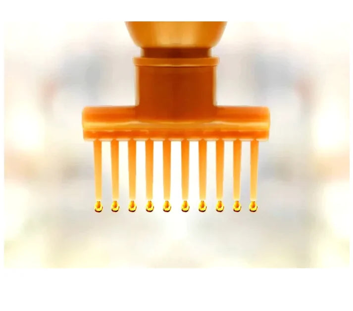 Hair Oil Comb Bottle for Daily Use
