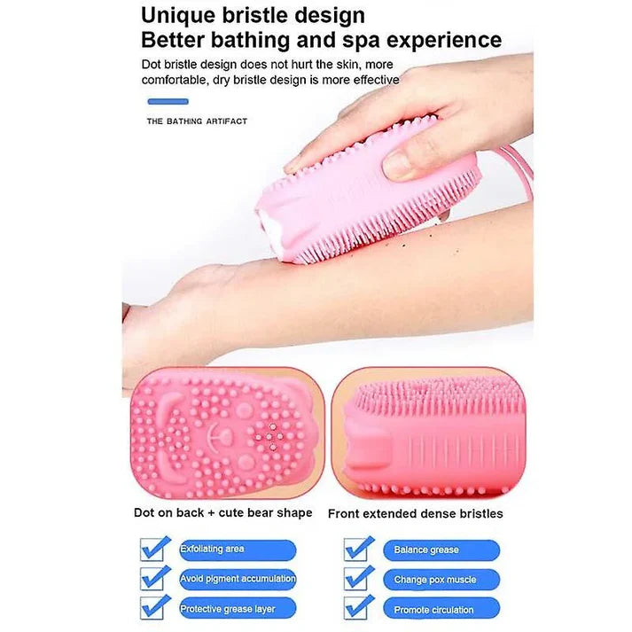 Silicone Exfoliating Body Scrubber – Smooth & Refreshing