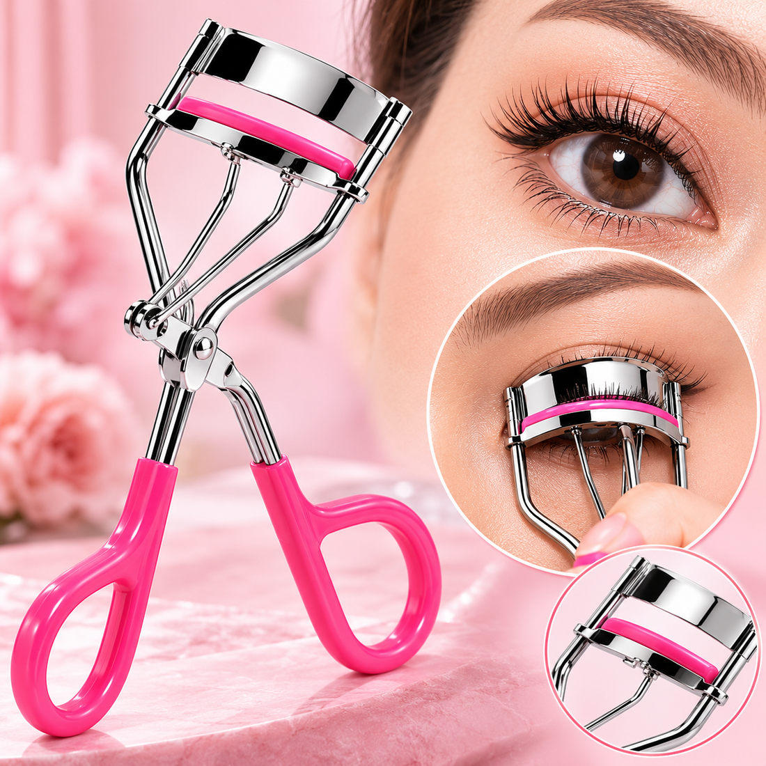Stainless Steel Precision Eyelash Curler - MARKAZX MART
