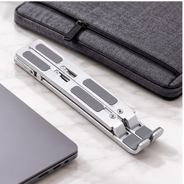Foldable portable laptop stand