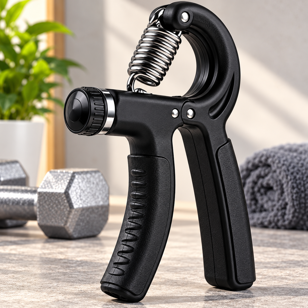 Adjustable Hand Gripper Power Wrist Strengthener - MARKAZX MART
