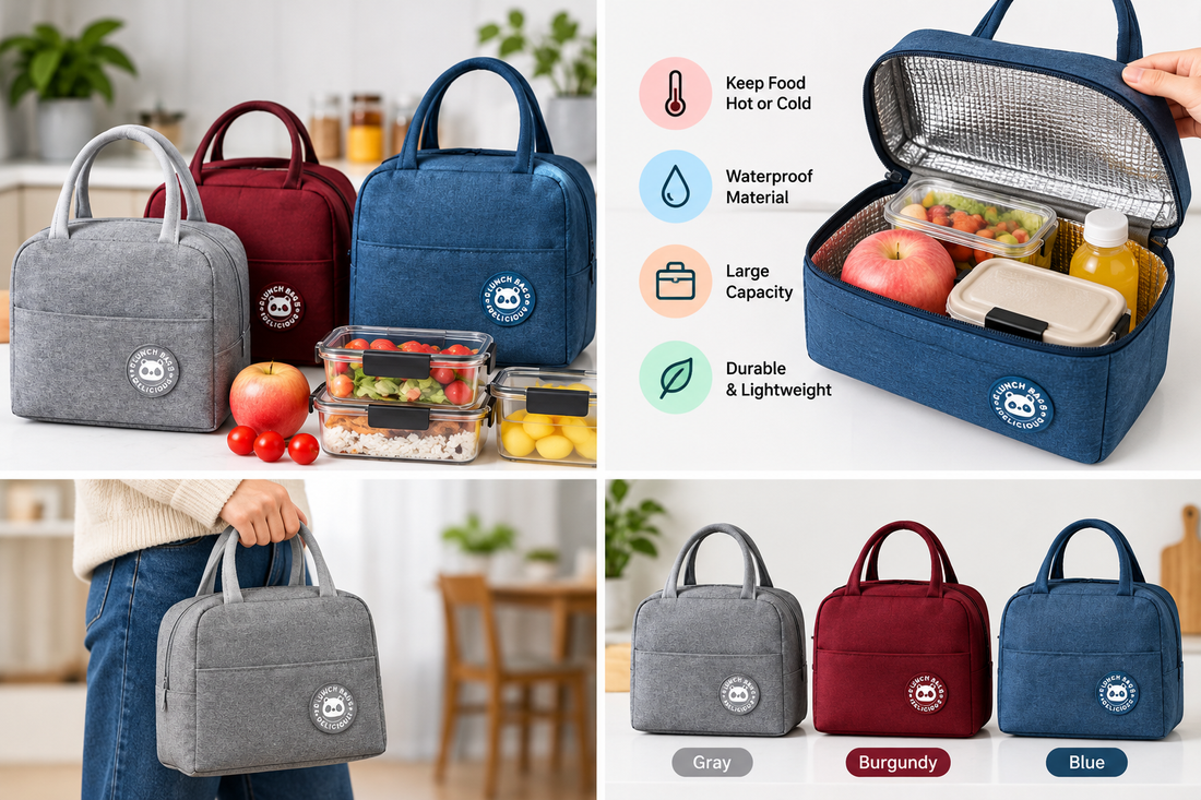 Imported Thermal Insulated Lunch Bag - MARKAZX MART