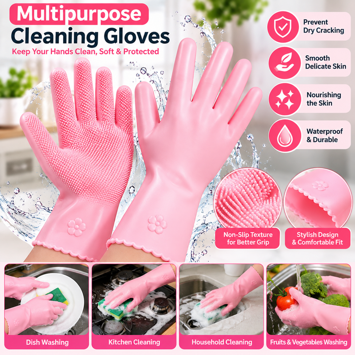Silicone Gel Moisturizing Gloves – Hand Care & Moisture - MARKAZX MART