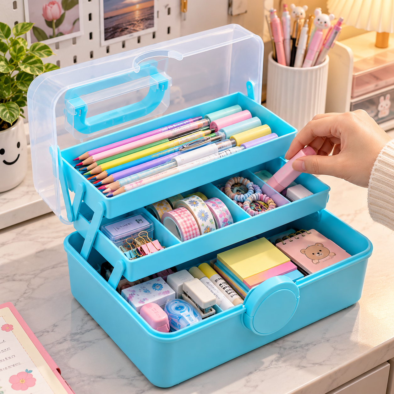 Premium Heavy Duty Multi Layer Storage Box – Organizer - MARKAZX MART