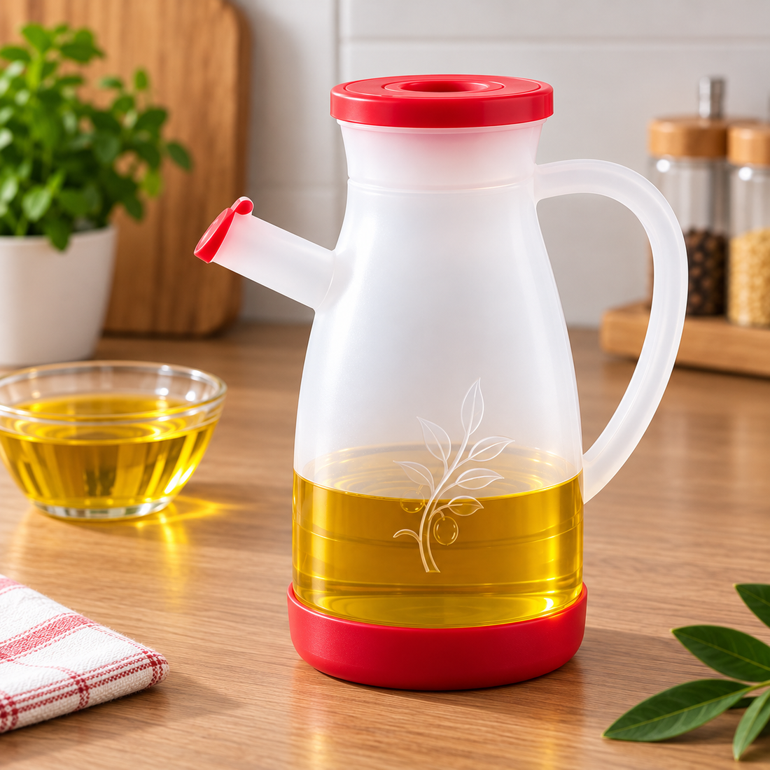Trickle Multipurpose Jug 1000ml – Easy Pour & Leak Resistant – product image 6