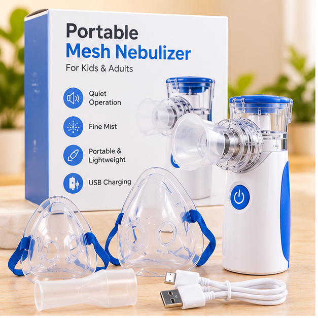 Portable Mesh Nebulizer for Kids Adults