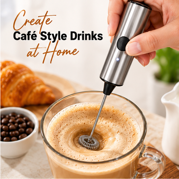 Rechargeable Coffee Beater Frothing Coffee - MARKAZX MART