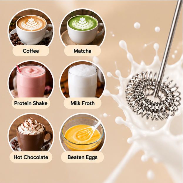 Coffee Beater Milk Frother Uses - MARKAZX MART