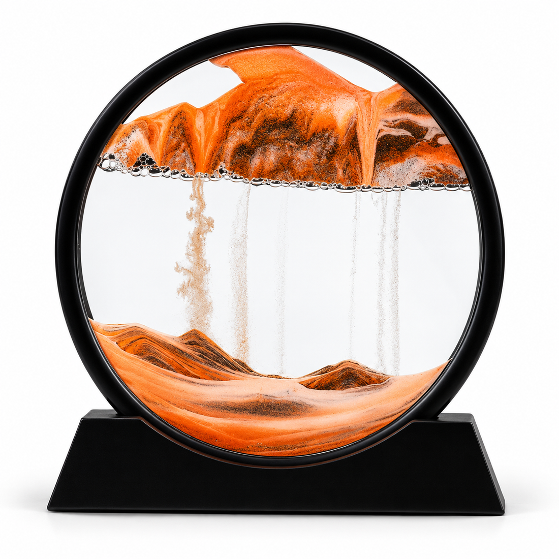 3D Moving Sand Art Frame | Rotating Sandscape Tabletop Decor - MARKAZX MART