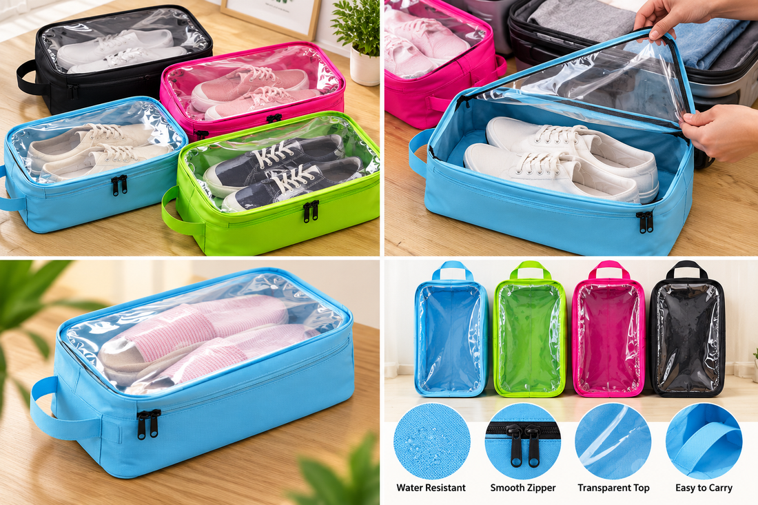 Reusable Shoe Storage Pouch – Dust & Dirt Protection